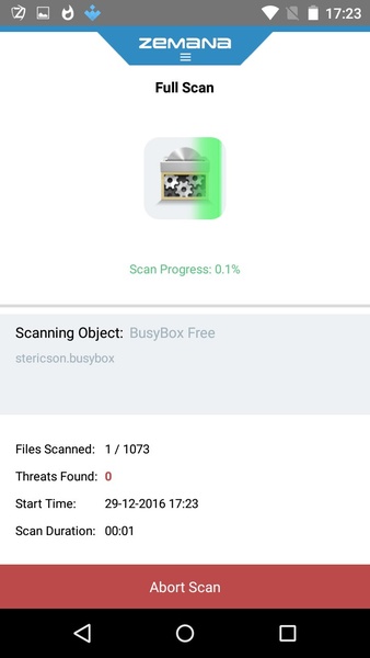 Pandora Mobile Antivirus - Preview 2