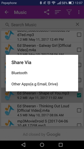 Bluetooth Files Share Pro - Preview 1