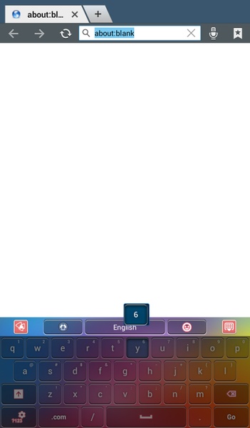 Color Keyboard Theme - Preview 3