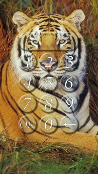 Tiger lock screen - Preview 7