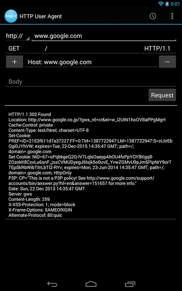 HTTP User Agent - Preview 1