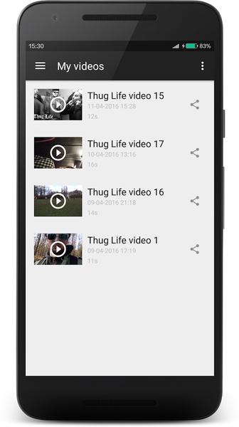 Thuglife Video Maker - Preview 1