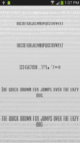 Clean Free Font Theme - Preview 3