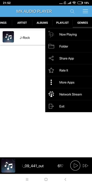 MX Audio Player - Preview 1