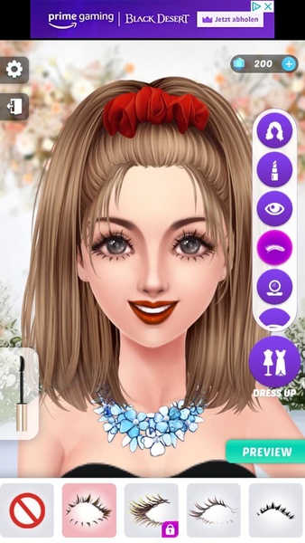 green emerald velvet dress Fashion Show Dress Up Game for Kids Free - Girls Spa, Makeover & Makeup  Games main image 1