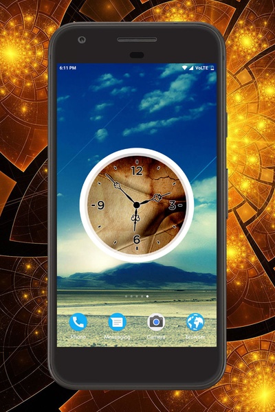 Fractal Clock Live Wallpaper - Preview 4