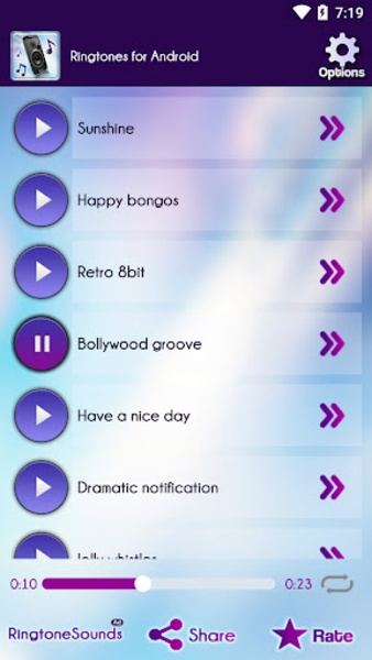 Top Ringtones - Preview 4