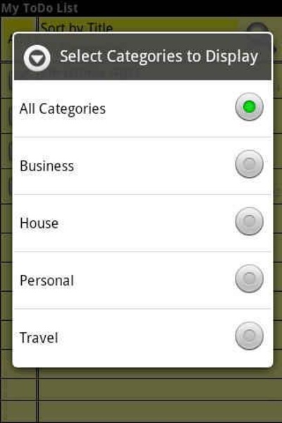 My ToDo List (Free Version) - Preview 1