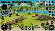 Animal Crocodile Attack Sim screenshot 2