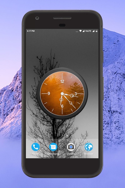 Mist Clock Live Wallpaper - Preview 4