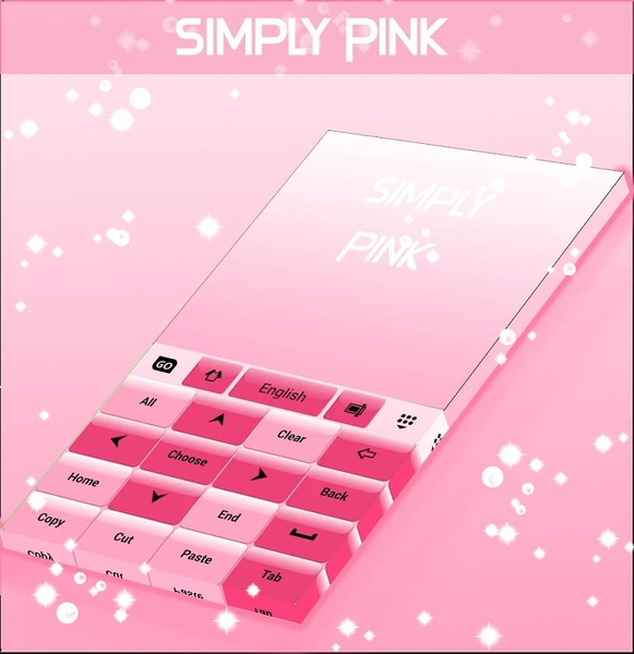 Simply Pink Keyboard - Preview 3