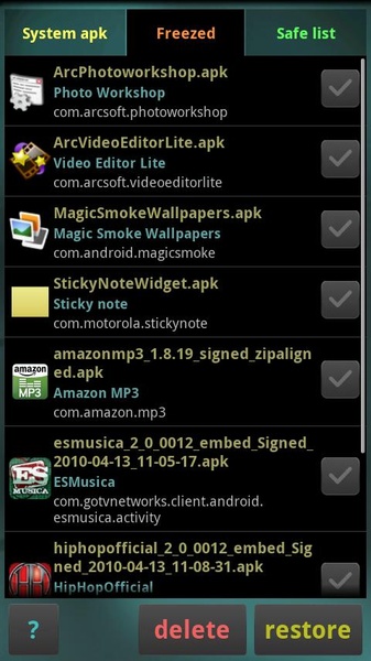SystemApk Manager - Preview 3