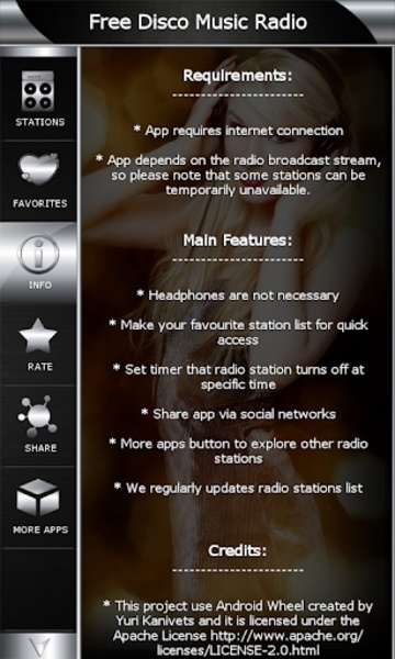 Free Disco Music Radio - Preview 1