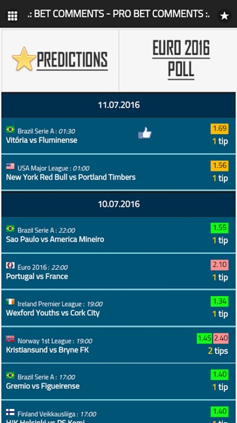 Bet Comments - Preview 2