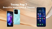 Tecno POP 7 Wallpaper & Theme screenshot 1