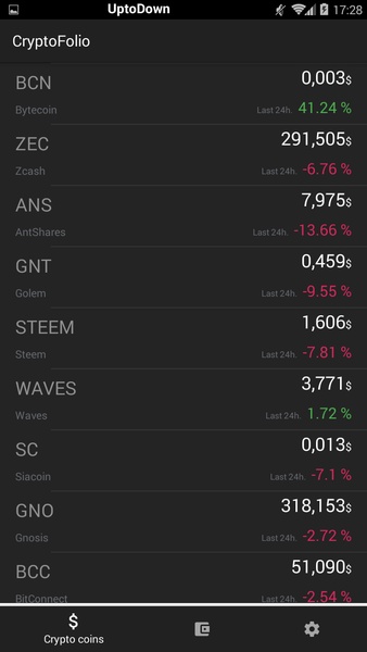 CryptoFolio - Preview 2
