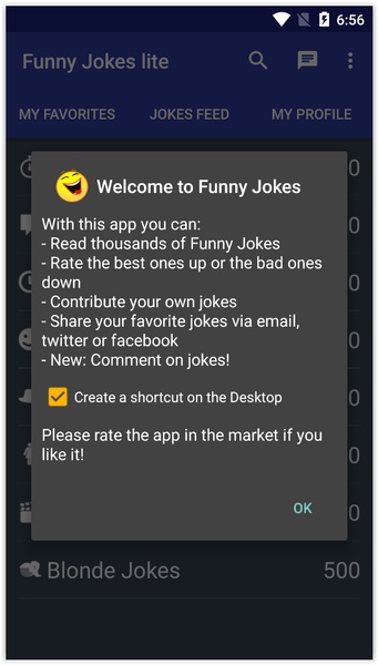 Funny Jokes lite - Preview 1
