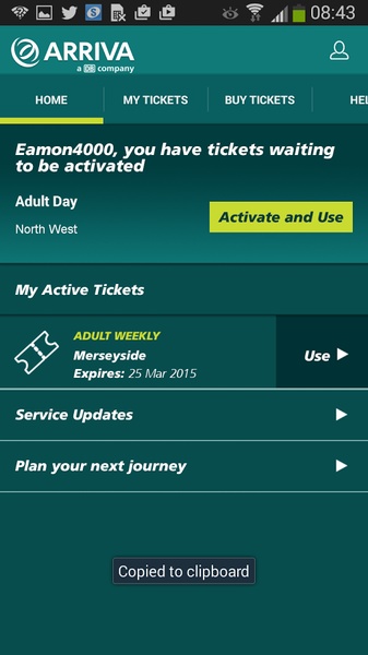 Arriva m-ticket - Preview 3