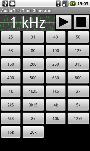 Audio Test Tone Generator - Preview 1