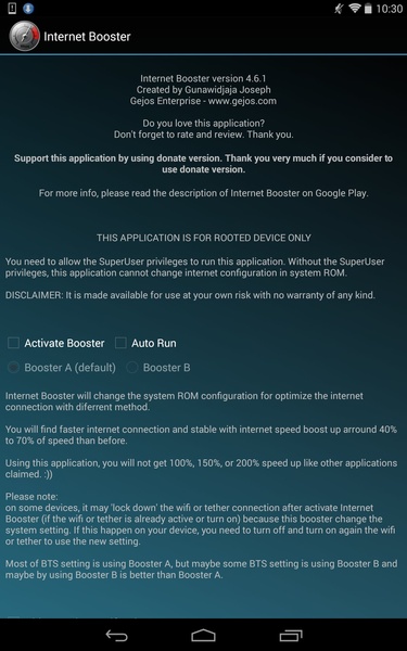 Internet Booster (root) - Preview 3