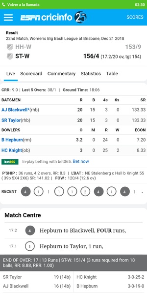 LIVE Cricket - Preview 3