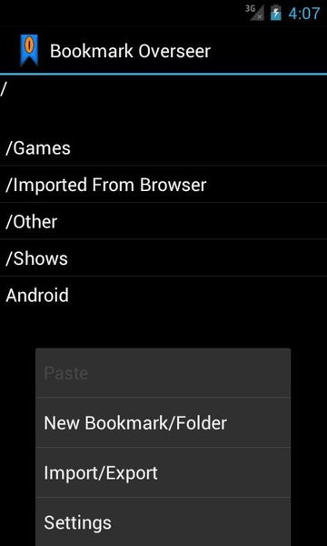 Bookmark Overseer - Preview 4