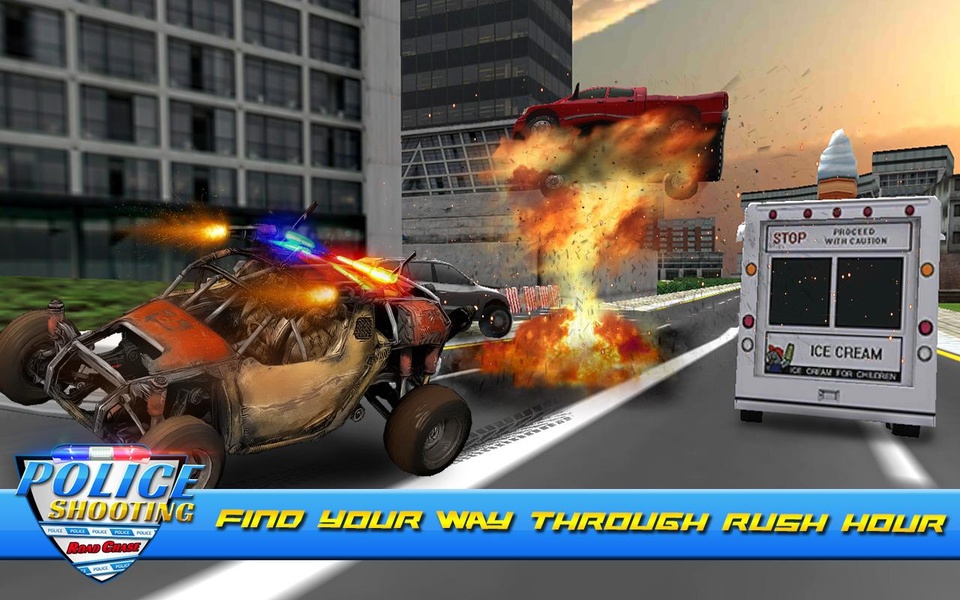 Police Shooting Road Chase - Preview 3