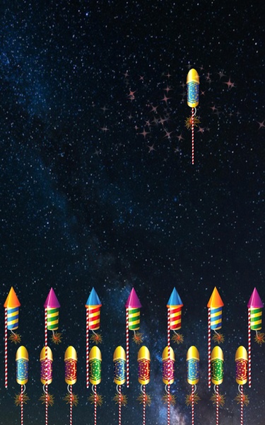 Cute Toddlers Fireworks - Preview 1