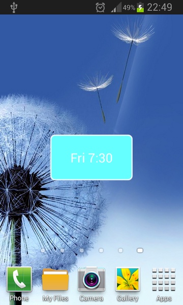 Alarm Clock Widget - Preview 2