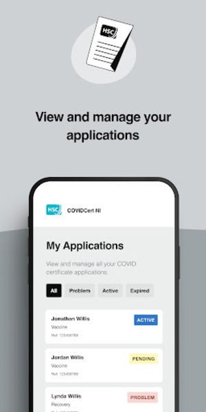 COVIDCert NI - Preview 2