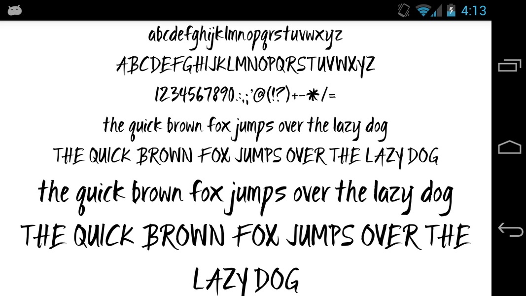 Brush Fonts 50 - Preview 4