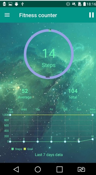 PedometerX - Preview 1