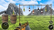Bottle shooting Gun Games 3D screenshot 1