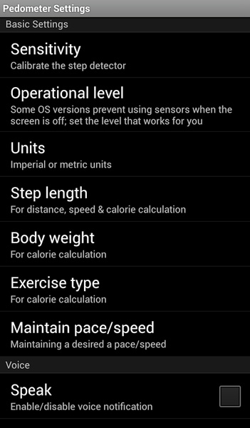 Walk Pedometer - Step Log - Preview 1