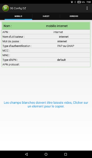 3G Config DZ - Preview 3