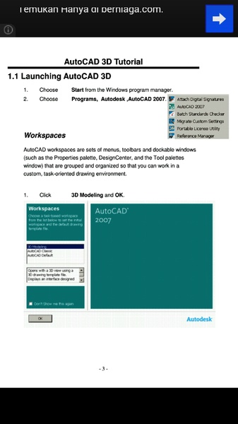 Autocad 2007 3D Tutorial - Preview 4