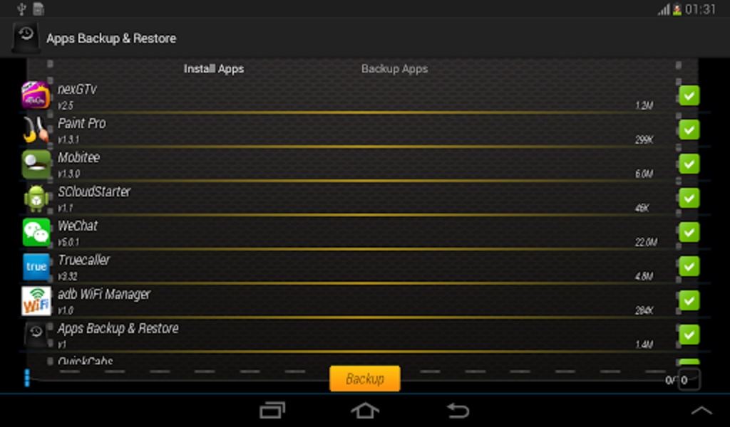 Apps Backup & Restore - Preview 2