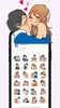 456+ Cute Couple Stickers screenshot 3