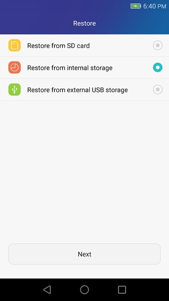 Huawei Backup - Preview 4
