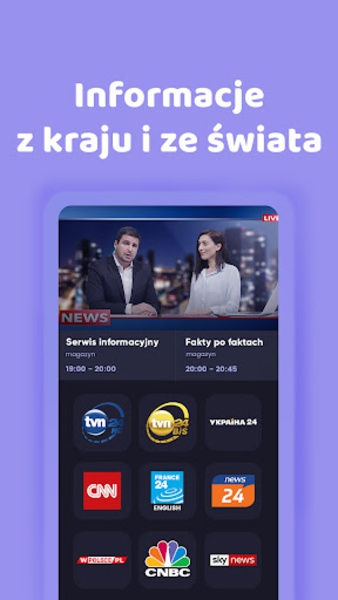 Pilot WP - telewizja online for Android - Download the APK from Uptodown