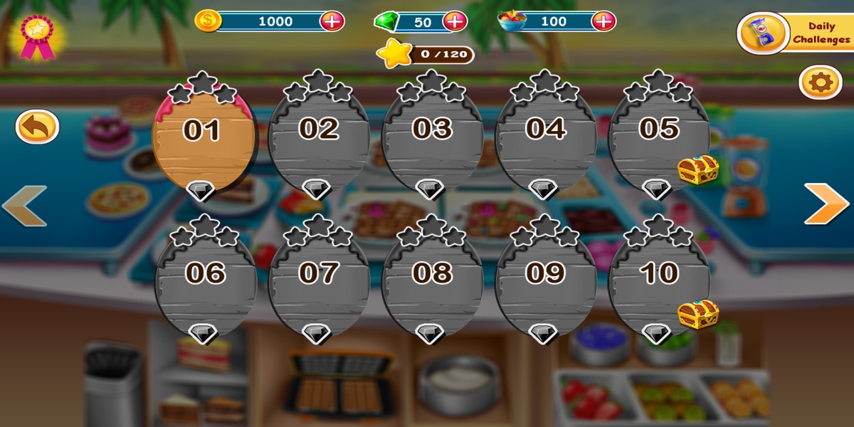Cake Shop Great Pastries & Waffles Store Game - Preview 5