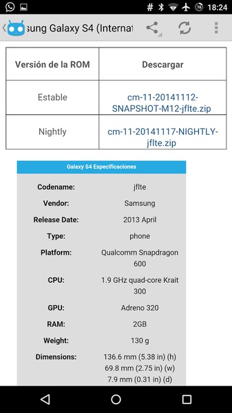 CyanogenMod ROMs - Preview 1