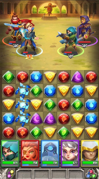 Dragon Strike: Puzzle RPG - Preview 1