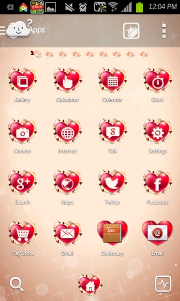 Rose Go Launcher EX - Preview 3