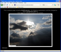 WebProjector screenshot 1