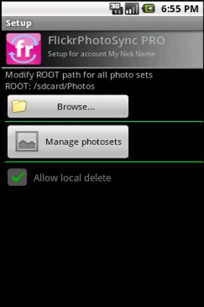 FlickrPhotoSync FREE - Preview 3