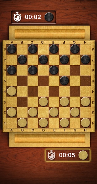Checkers Board Damas Game for Adults - Preview 1