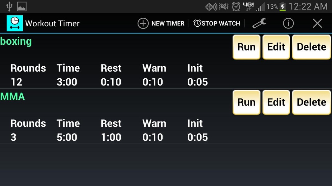 Workout Timer (Free) - Preview 3