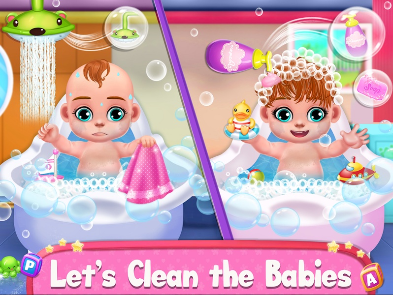 Pregnant Mom And Twin Baby Care - Preview 5