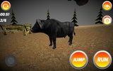 3D hairy Buffalo Simulator screenshot 3